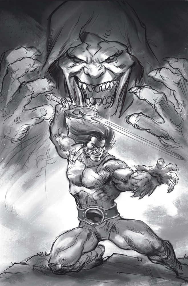 Thundercats #1 Cover U 25 Copy - Variant Edition Parrillo Line Art Virgin