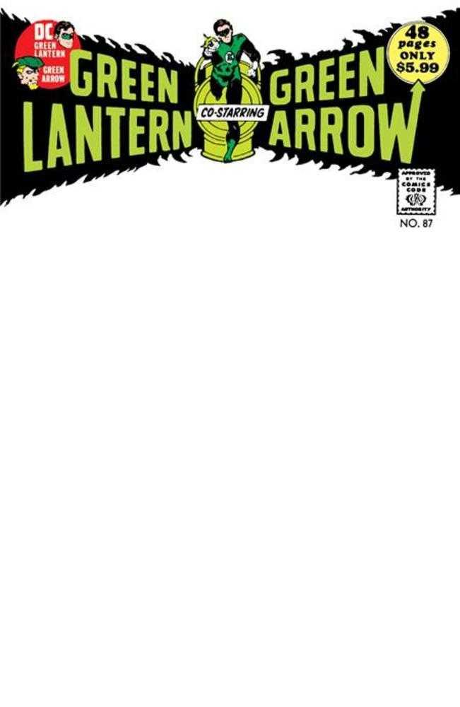 Green Lantern #87 Facsimile Edition - Cover B Blank Card Stock Variant