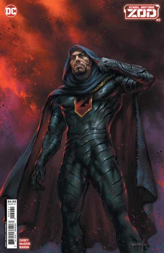 Kneel Before Zod #2 (Of 12) - Cover B Lucio Parrillo Card Stock Variant