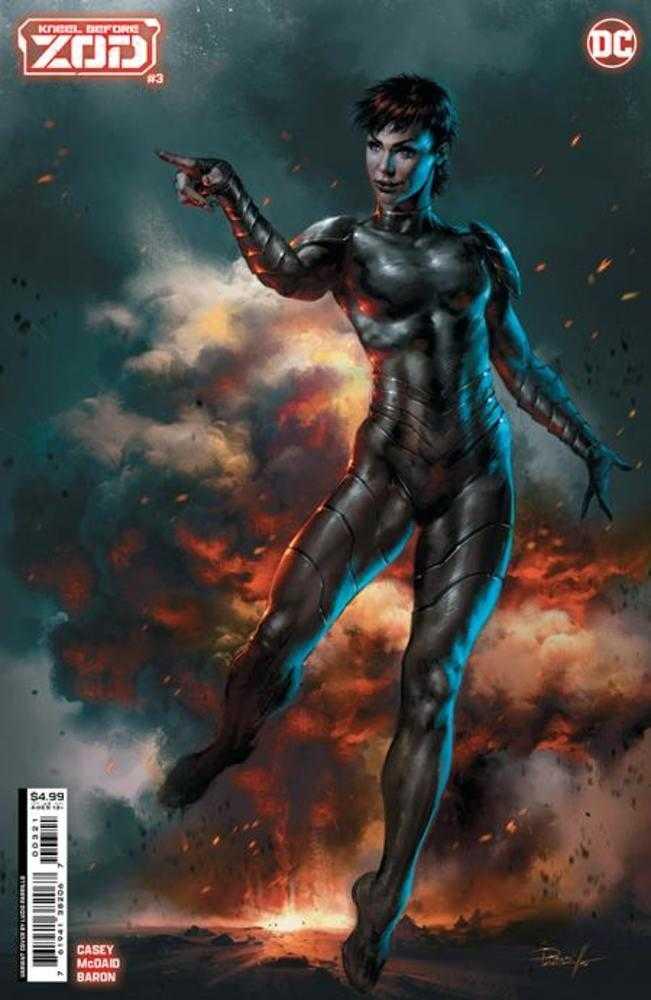 Kneel Before Zod #3 (Of 12) - Cover B Lucio Parrillo Card Stock Variant