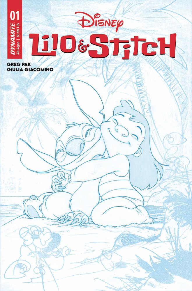 Lilo & Stitch #1 Cover Q - 10 Copy Foc Variant Edition Middleton Sketch