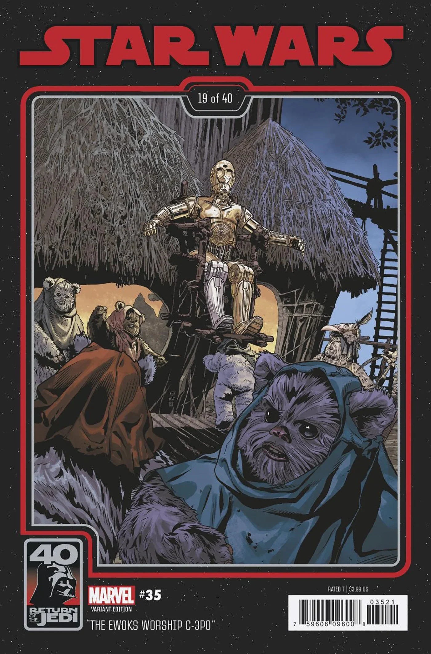 Star Wars 35 - Chris Sprouse Return Of The Jedi 40th Anniversary Variant