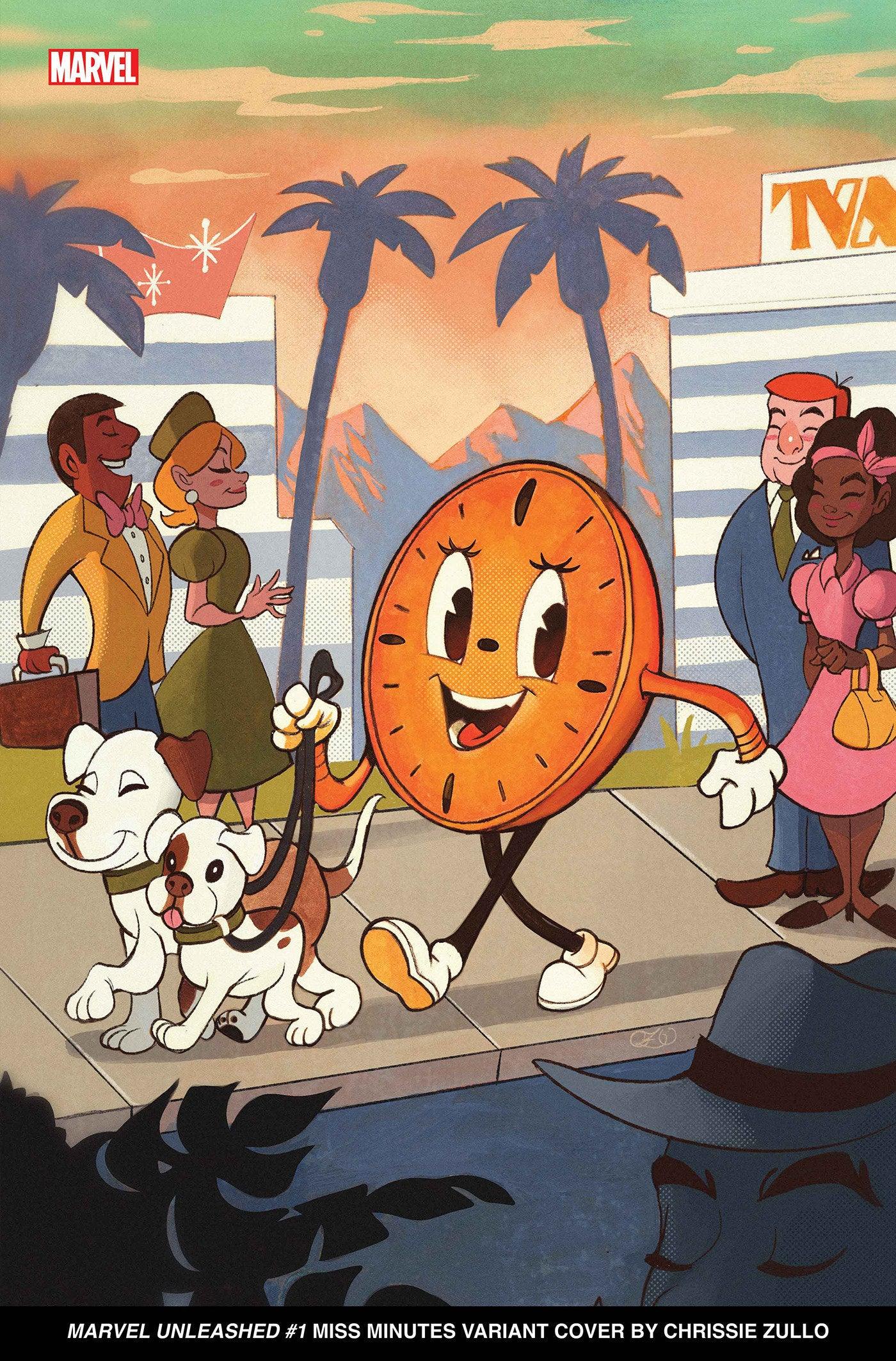 Marvel Unleashed 1 - Chrissie Zullo Miss Minutes Variant