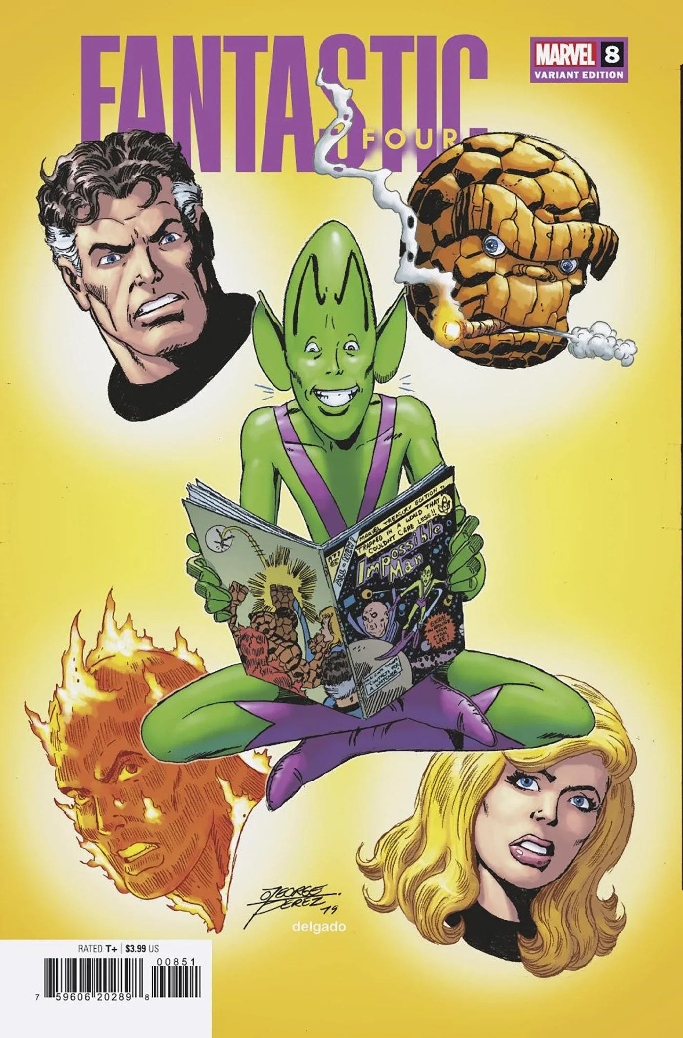 Fantastic Four 8 - George Perez Variant
