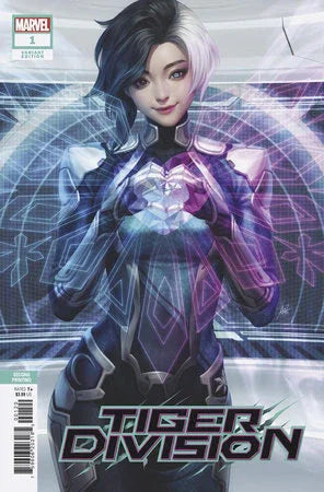 The One Stop Shop Comics & Games Tiger Division #1 (Of 5) 2nd Ptg Artgerm 1:25 Var (12/28/2022) MARVEL PRH