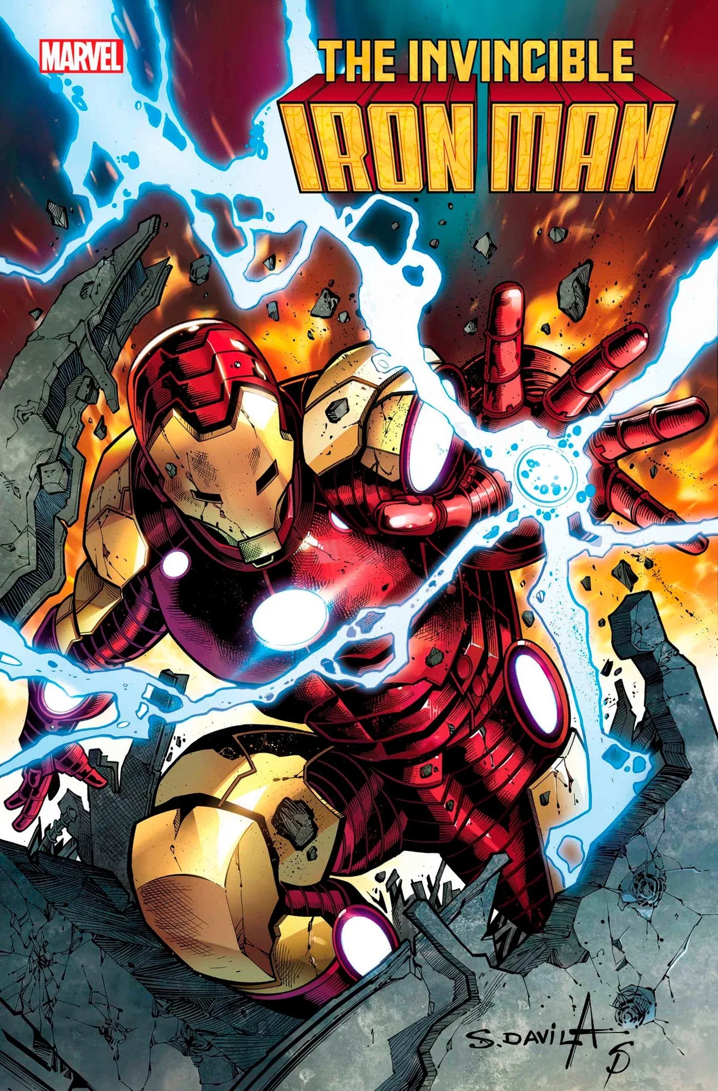 Invincible Iron Man 7 - Sergio Davila Variant