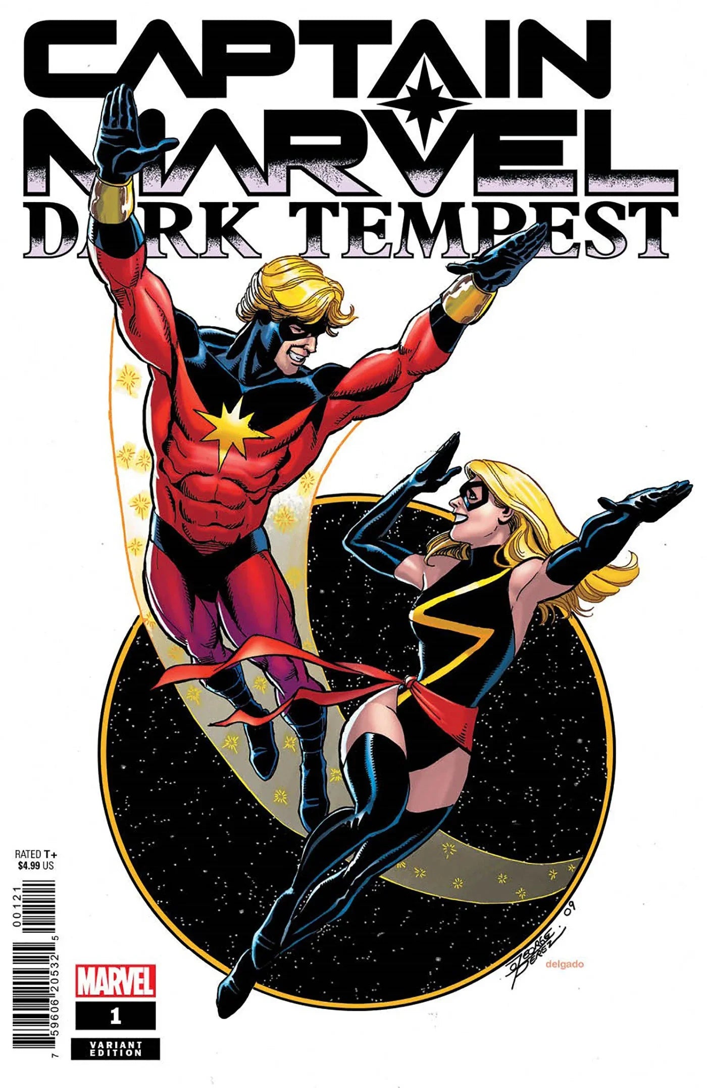 Captain Marvel: Dark Tempest 1 - George Perez Variant