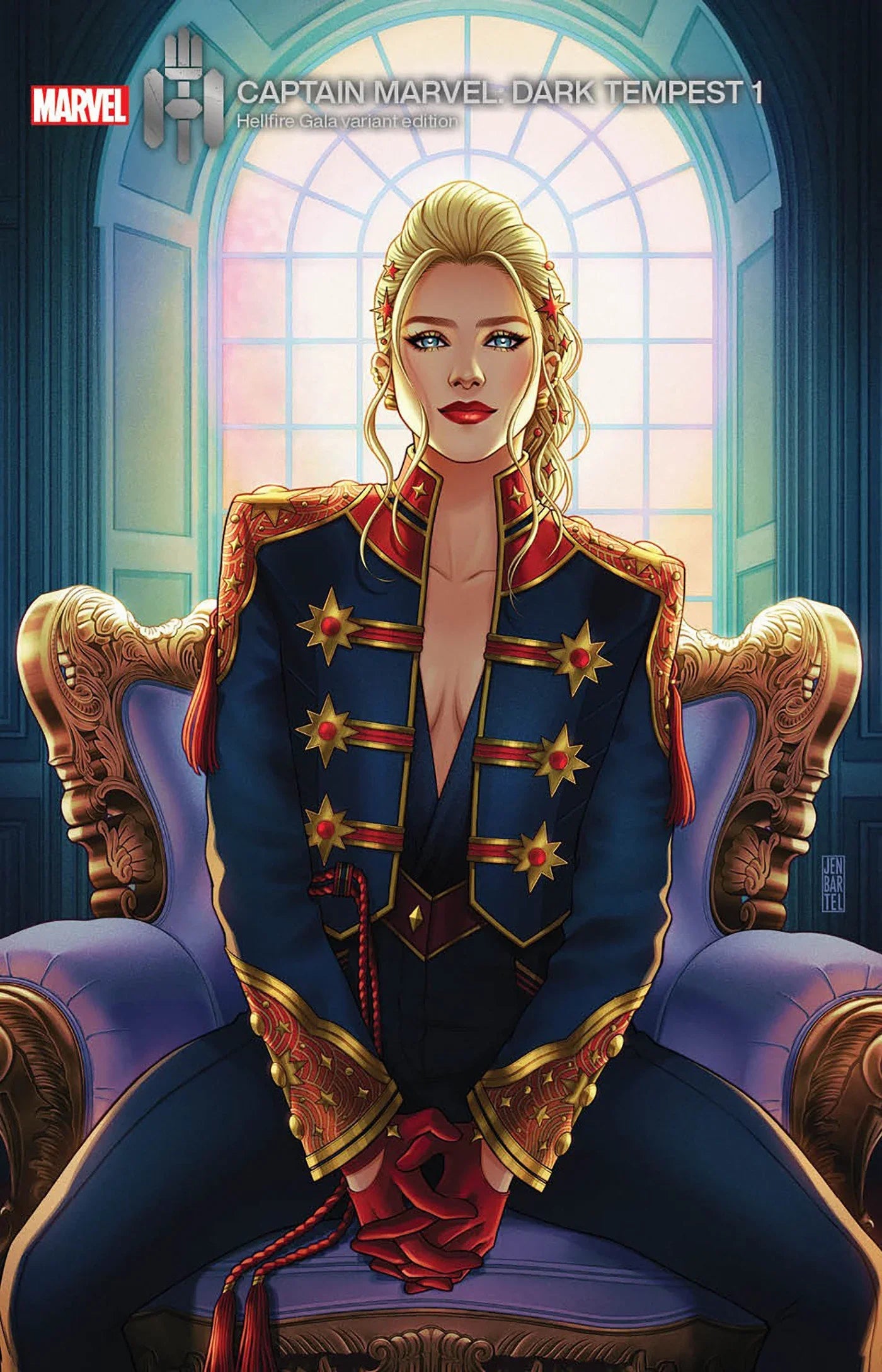 Captain Marvel Dark Tempest 1 - Jen Bartel Variant