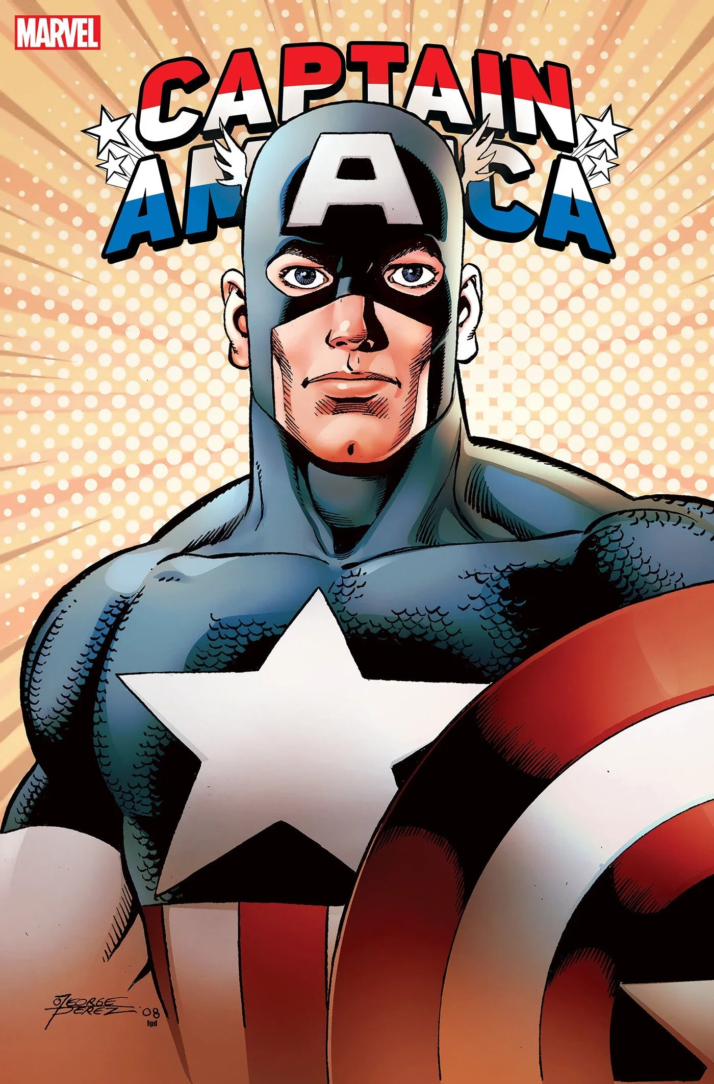 Captain America 750 - George Perez Variant