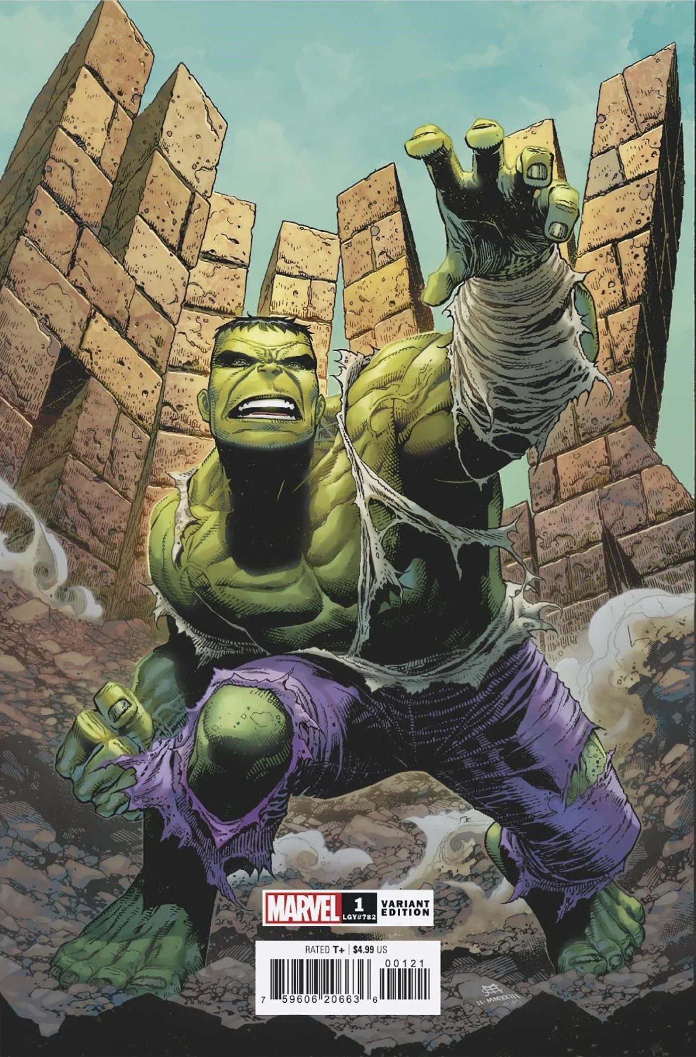 Incredible Hulk 1 - Jim Cheung Variant