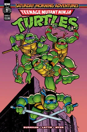 The One Stop Shop Comics & Games Tmnt Saturday Morning Adventures #1 Cvr C (10/05/2022) IDW PUBLISHING