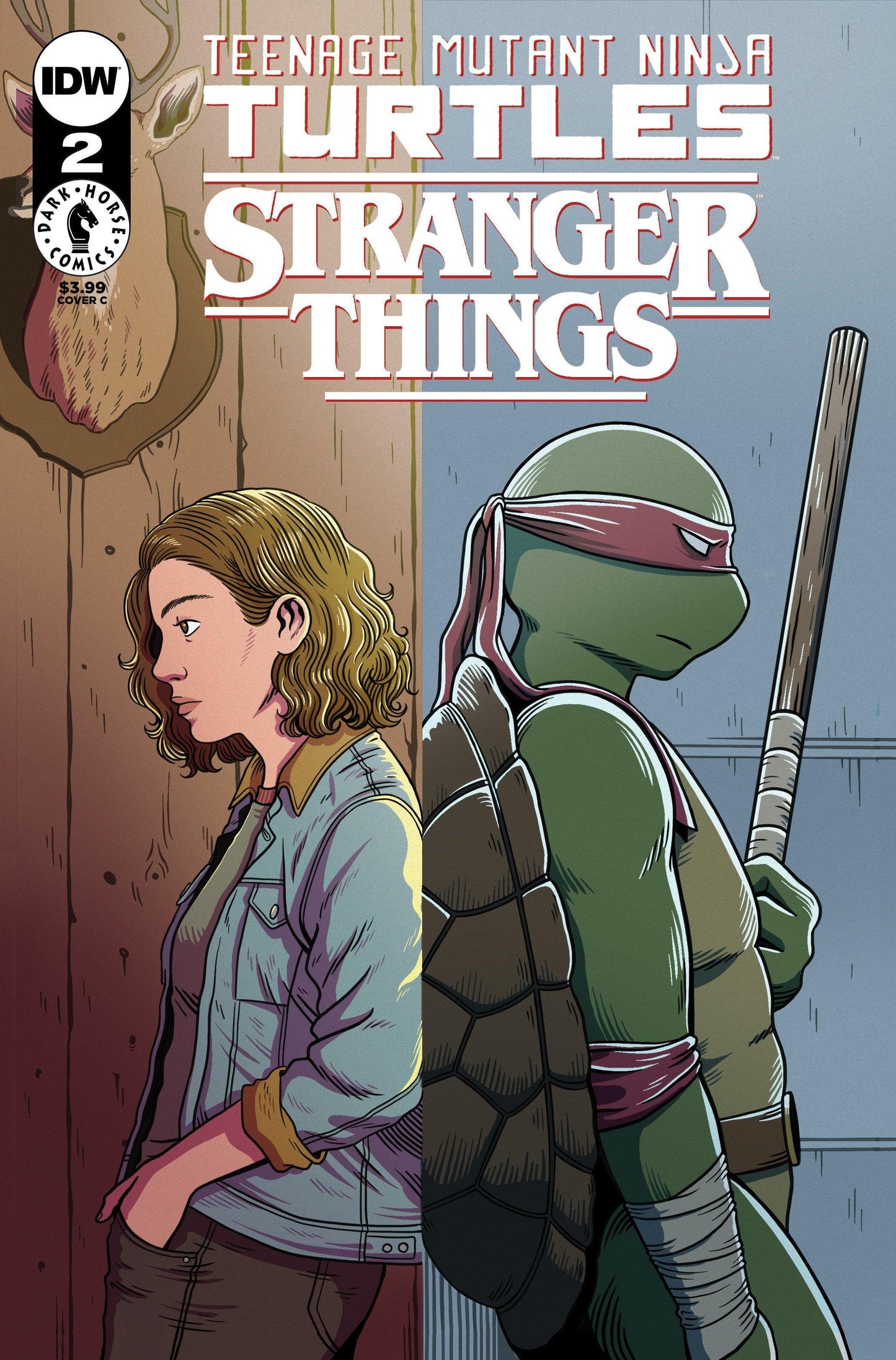 TMNT X Stranger Things #2 - Variant C (Woodall)