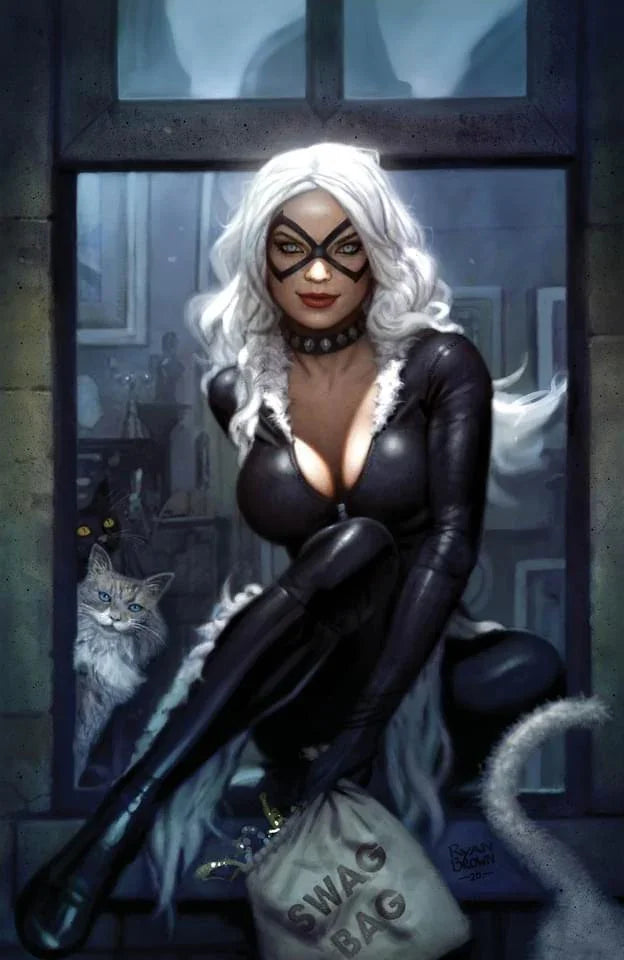 Black Cat #1 Ryan Brown Limited Variant Set (12/16/2020) %product_vendow% - The One Stop Shop Comics & Games
