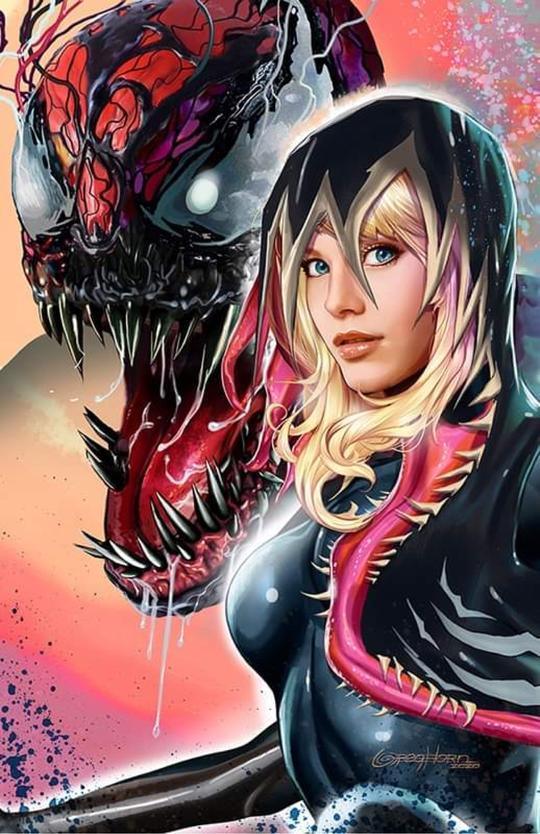 King In Black Gwenom Vs Carnage #1 Greg Horn Unmasked Limited Variant (01/13/2021) %product_vendow% - The One Stop Shop Comics & Games