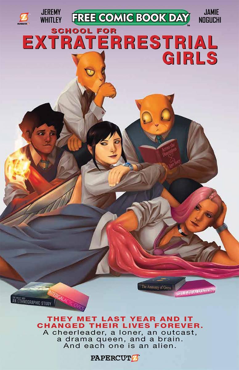 The One Stop Shop Comics & Games FCBD 2021 School For Extraterrestrial Girls PAPERCUTZ