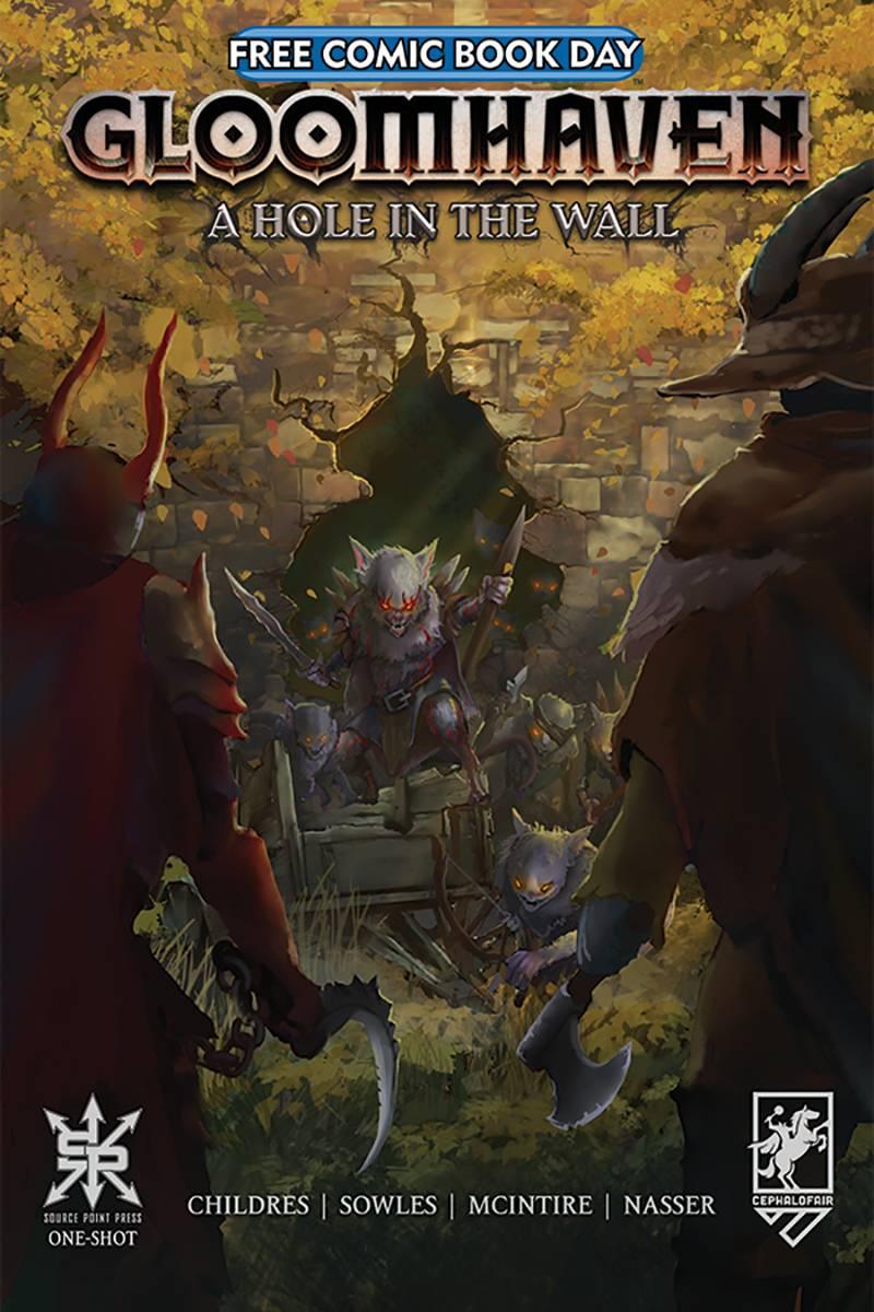 The One Stop Shop Comics & Games FCBD 2021 Gloomhaven Hole In The Wall Oneshot SOURCE POINT PRESS