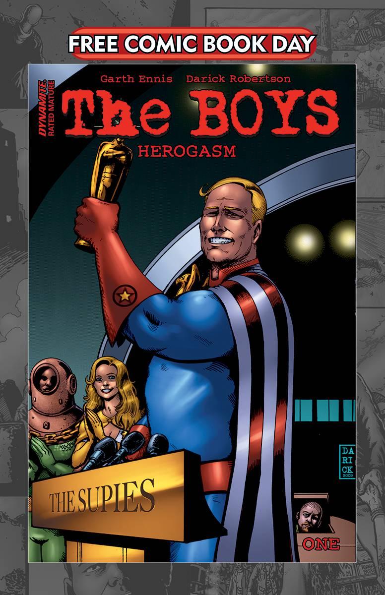 The One Stop Shop Comics & Games FCBD 2021 The Boys Herogasm #1 (Mr) DYNAMITE