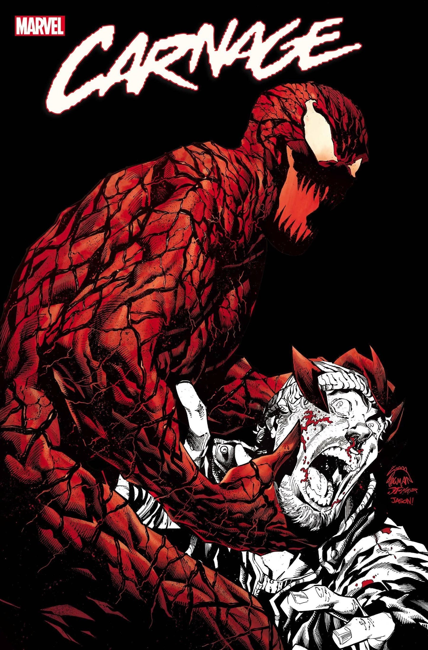 Carnage Black White And Blood #4 (Of 4) (07/14/2021) - The One Stop Shop - Comics & Games