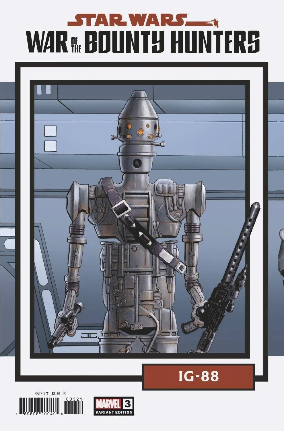 Star Wars War Bounty Hunters #3 (Of 5) Trading Card Var (08/18/2021) - The One Stop Shop Comics & Games