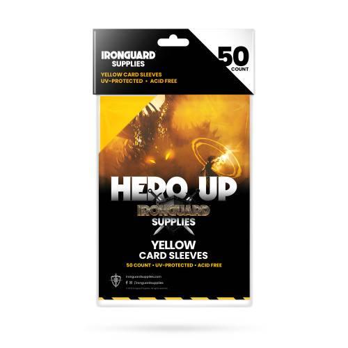 Ironguard Deck Protector Sleeves Yellow 50 Pack