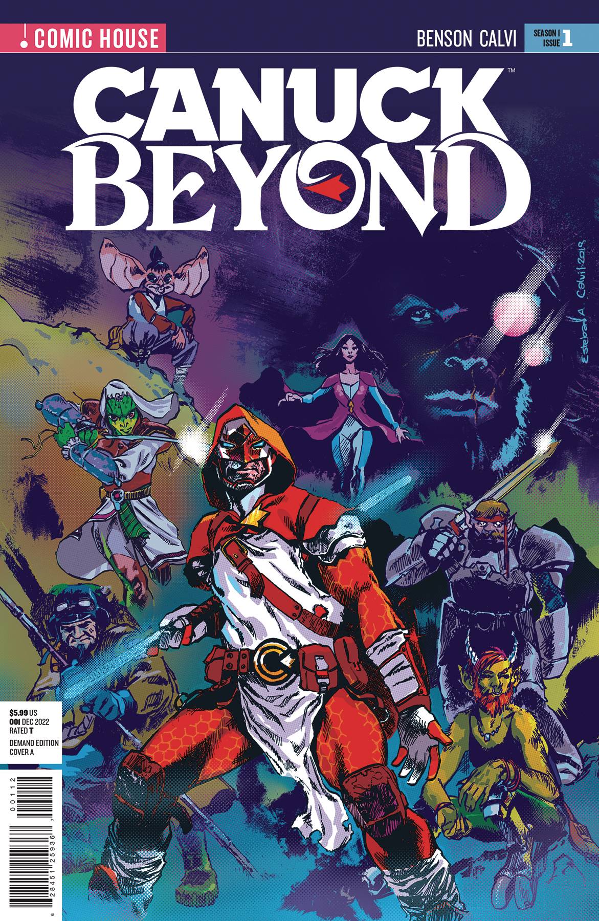 The One Stop Shop Comics & Games Canuck Beyond #1 Cvr A (12/07/2022) LEV GLEASON - COMIC HOUSE