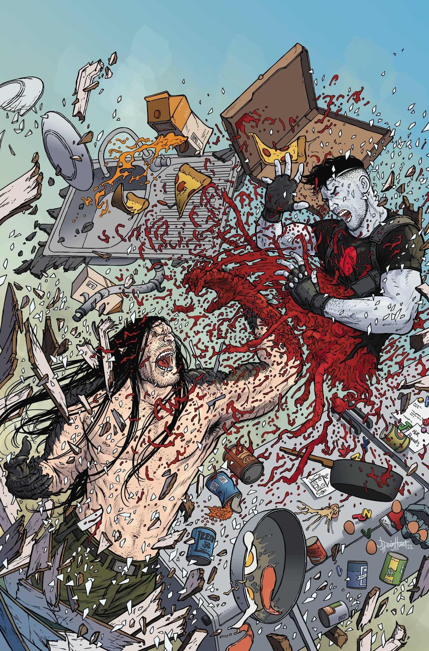 The One Stop Shop Comics & Games Bloodshot Unleashed #4 Cvr A Davis-Hunt (Mr) (12/28/2022) VALIANT ENTERTAINMENT LLC