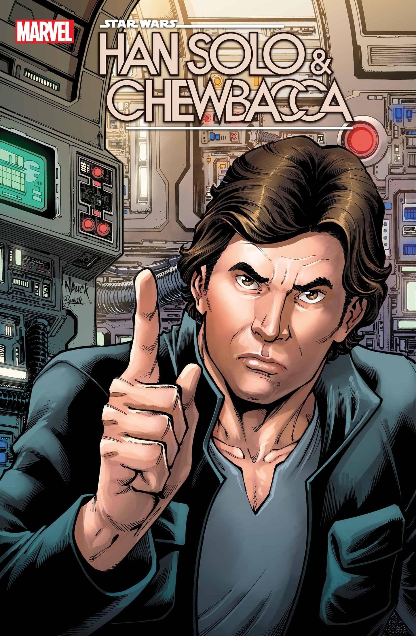 Star Wars Han Solo Chewbacca #9 Nauck Var (01/18/2023)