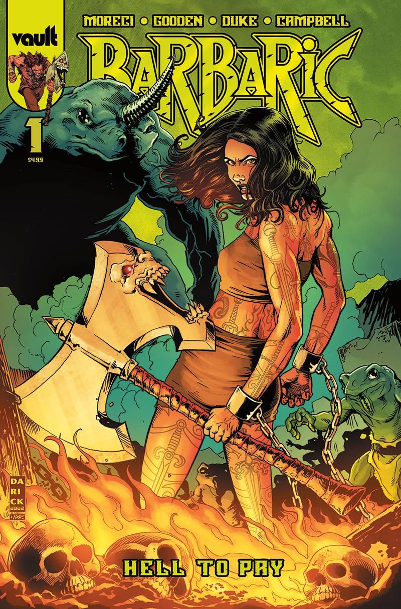 Barbaric Hell To Pay #1 Cvr F 100 Copy Incv (02/01/2023)