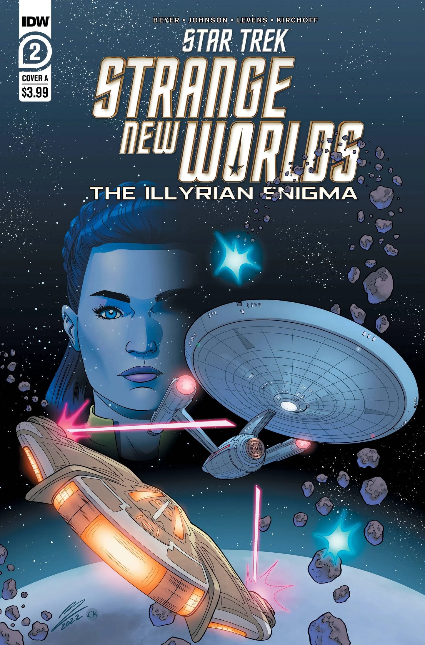 Star Trek Snw Illyrian Enigma #2 Cvr A Levens (01/25/2023)