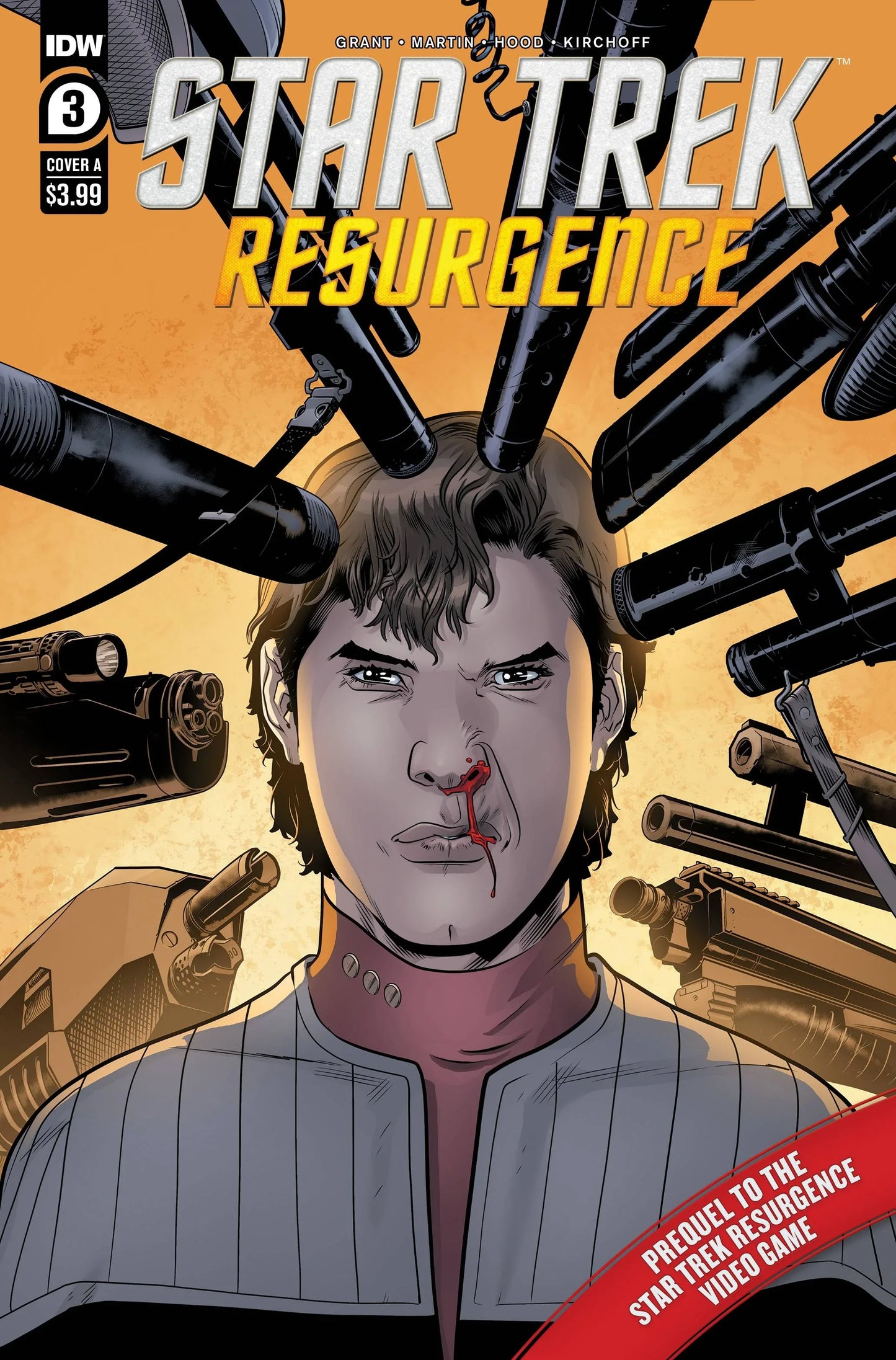 Star Trek Resurgence #3 Cvr A Hood (01/18/2023)