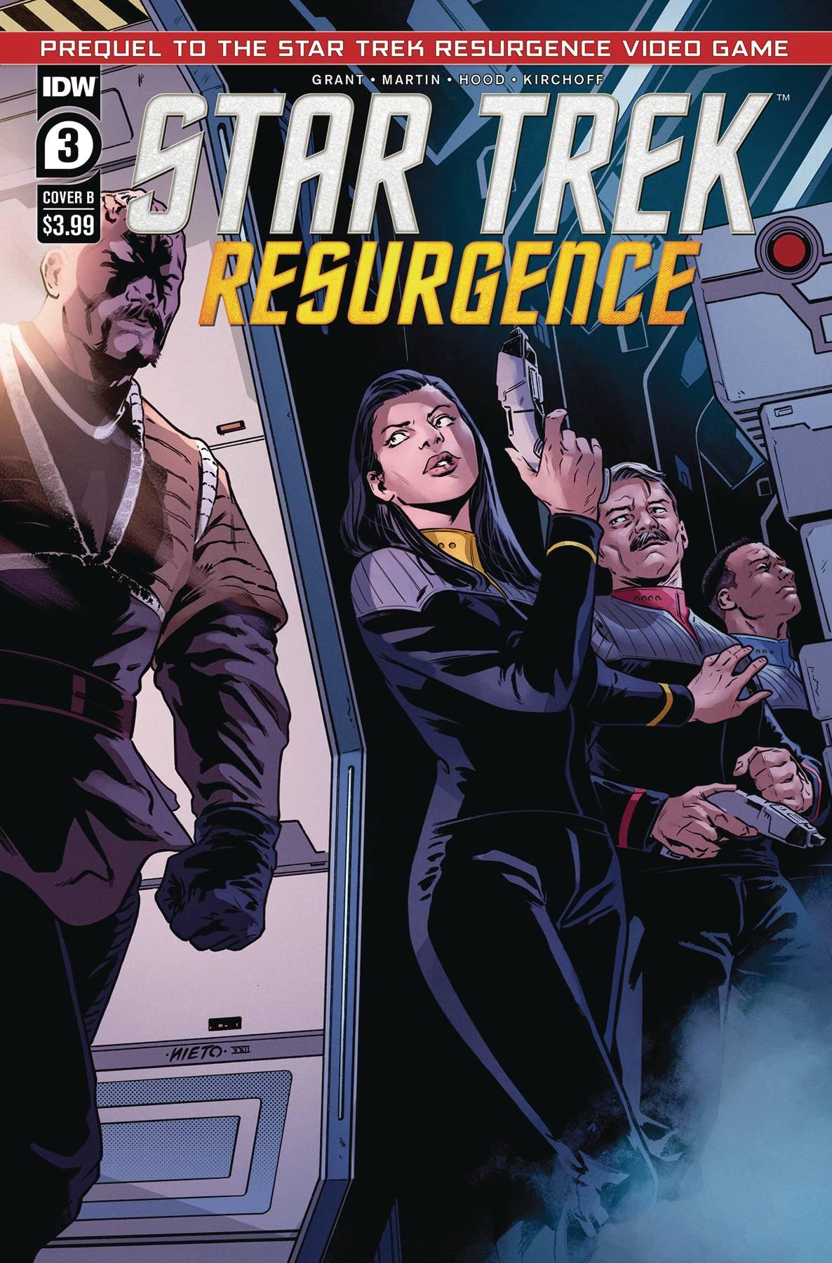 Star Trek Resurgence #3 Cvr B Nieto (01/18/2023)