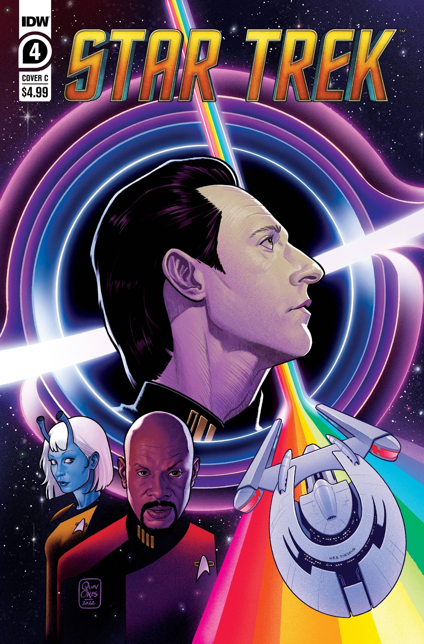 Star Trek #4 Cvr C Joe Quinones (01/25/2023)