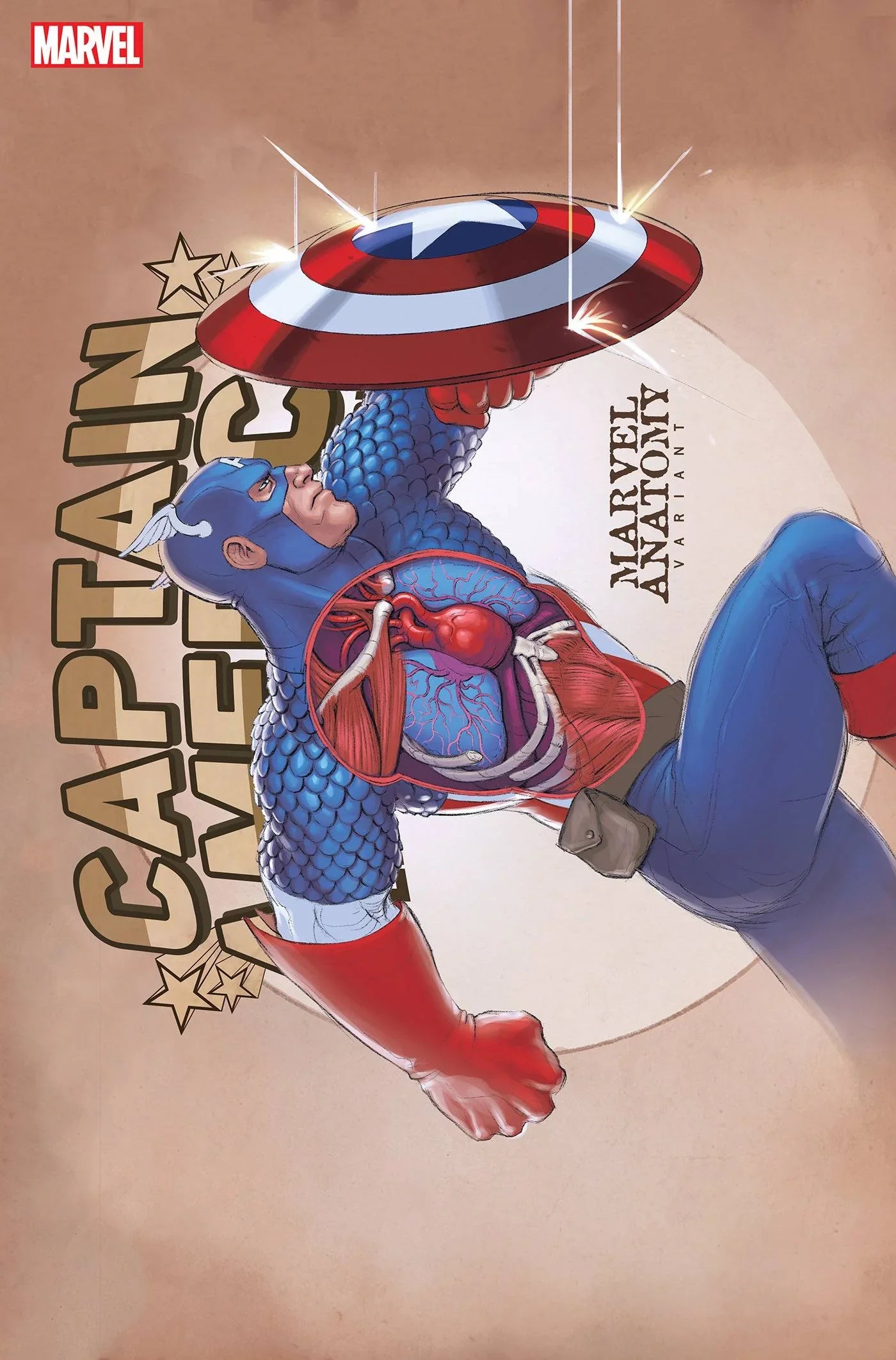 Captain America Sentinel Of Liberty #9 - Marvel Anatomy Var (02/01/2023)