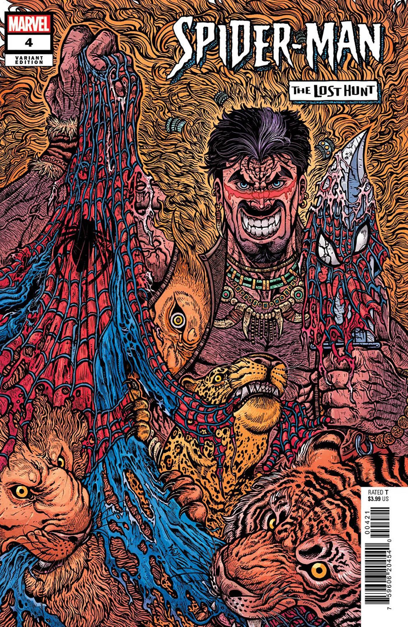 Spider-Man Lost Hunt #4 (Of 5) Wolf Var (02/15/2023)
