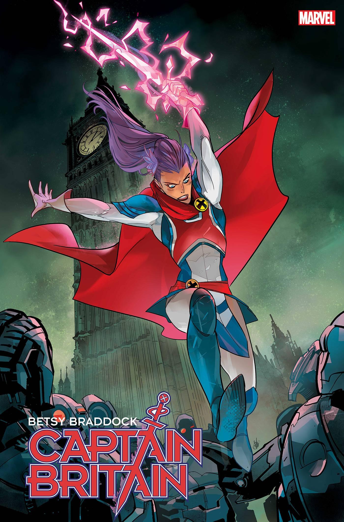 Betsy Braddock Captain Britain #1 1:25 Schmidt Var (02/22/2023)