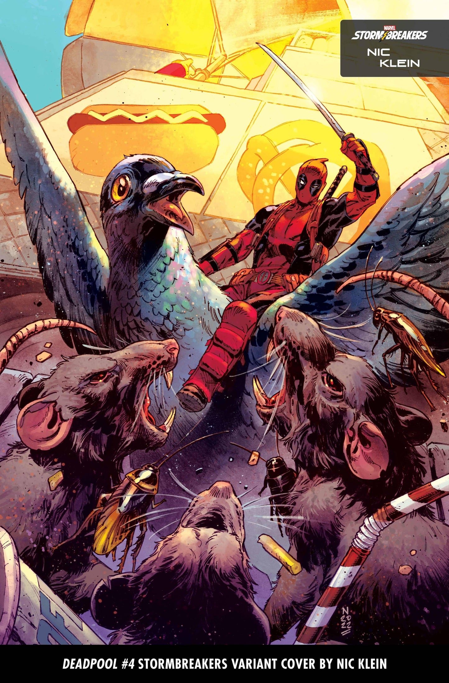 Deadpool #4 - Klein Stormbreakers Var (02/22/2023)