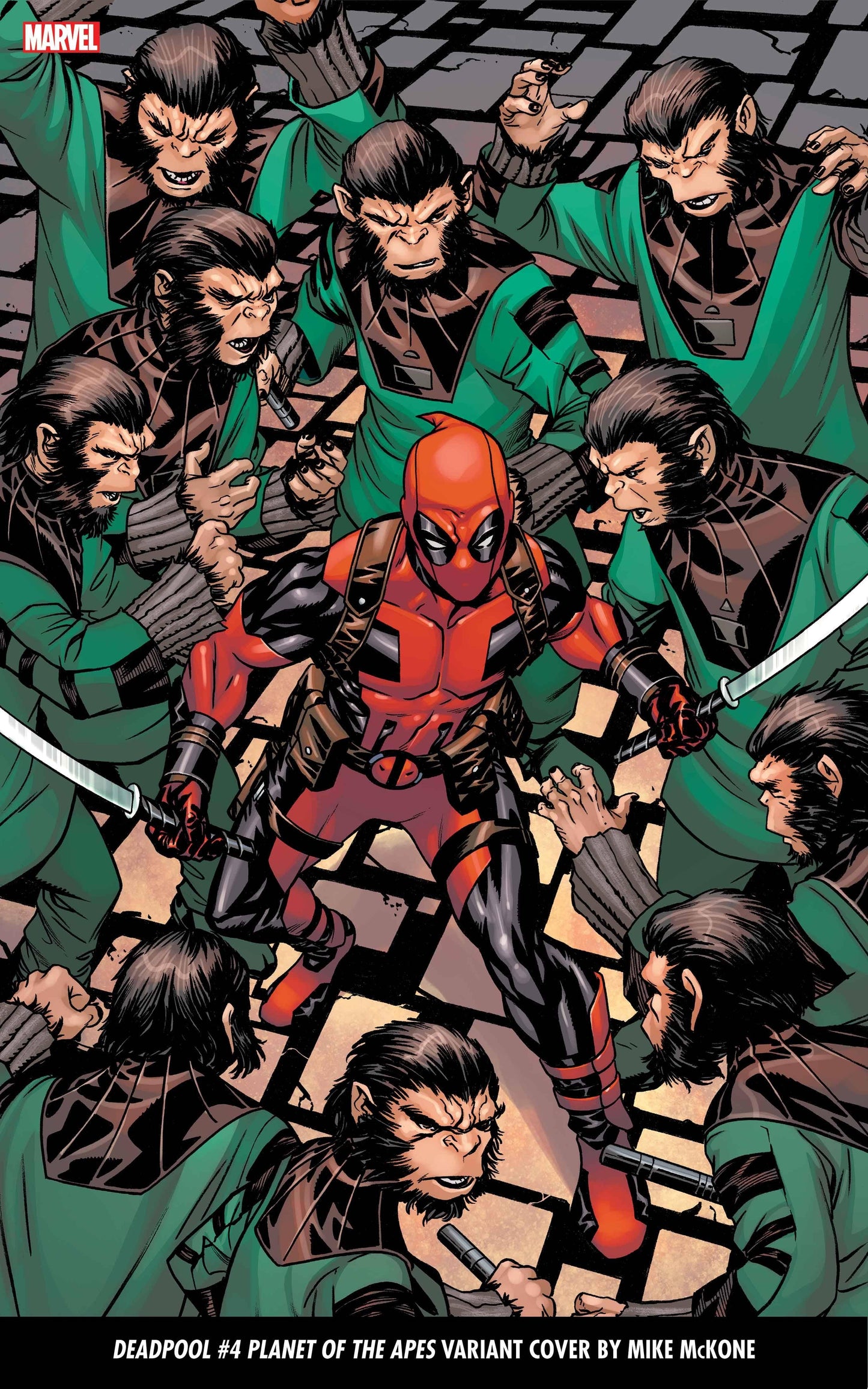 Deadpool #4 - Mckone Planet Of The Apes Var (02/22/2023)