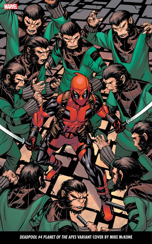 Deadpool #4 - Mckone Planet Of The Apes Var (02/22/2023)