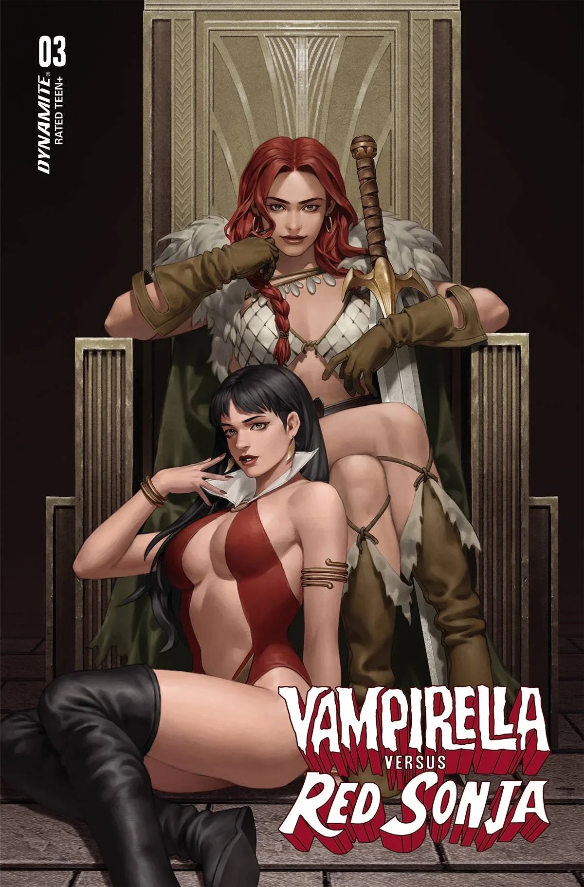 Vampirella Vs Red Sonja #3 Cvr D Yoon (01/04/2023)