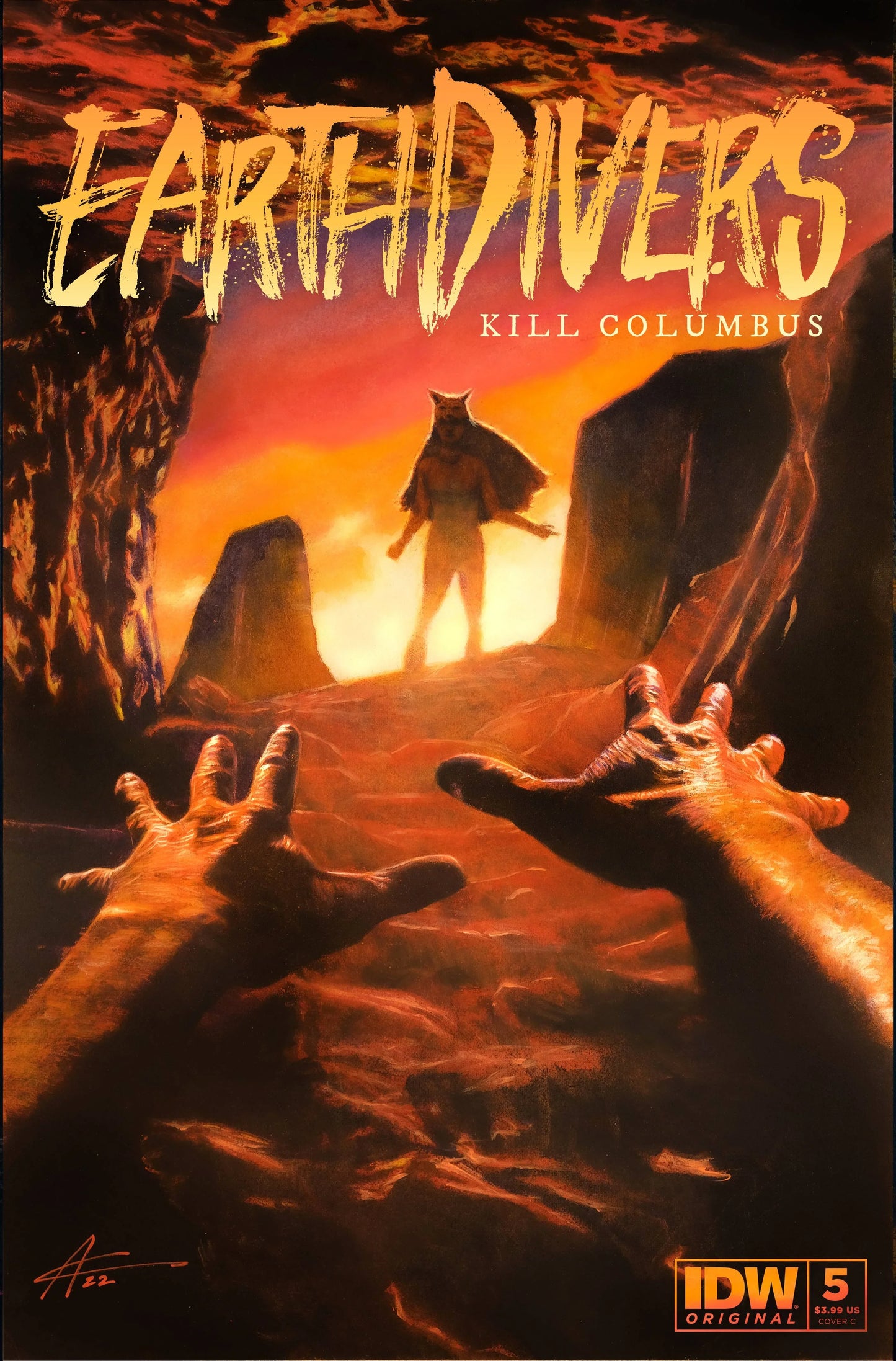 Earthdivers #5 Cvr C Campbell (Mr) (02/22/2023)