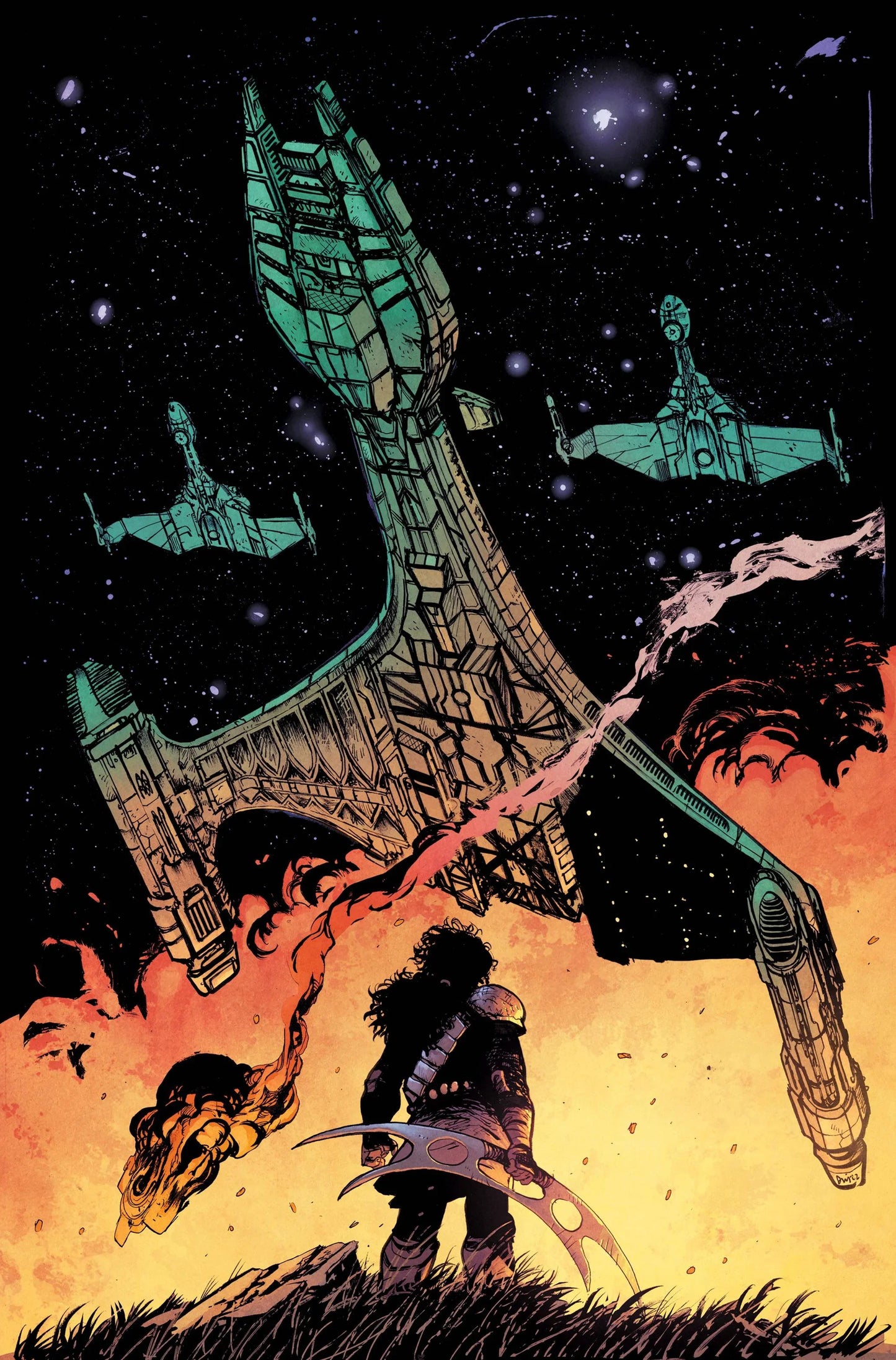 Star Trek Defiant #1 Cvr F 100 Copy Incv Johnson (03/15/2023)