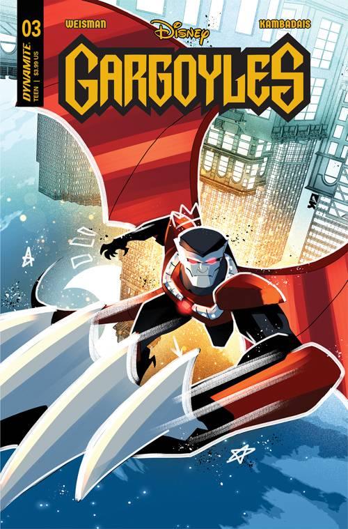 Gargoyles #3 Cvr G 10 Copy Incv Kambadais Original (02/22/2023)