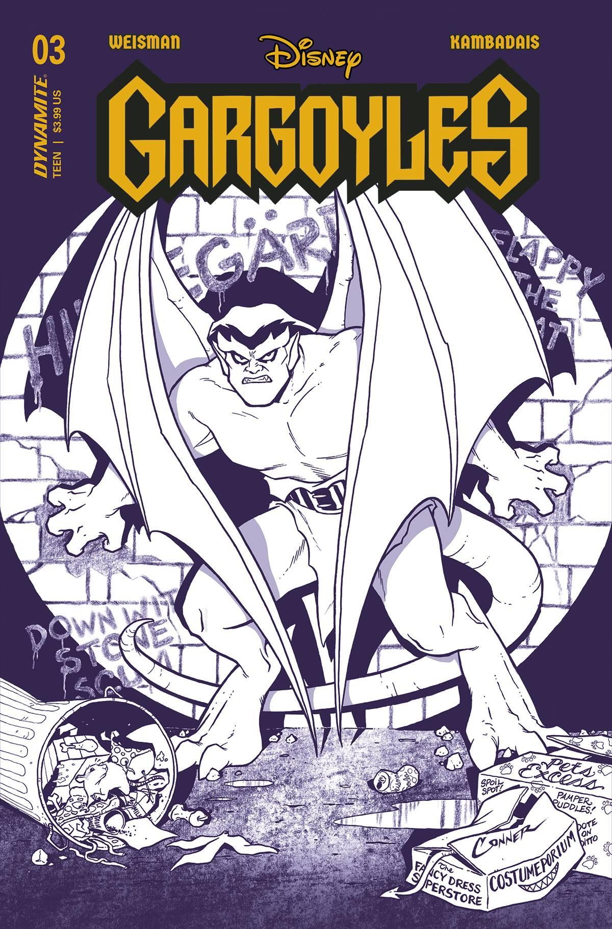 Gargoyles #3 Cvr J 20 Copy Incv Video Packaging (02/22/2023)
