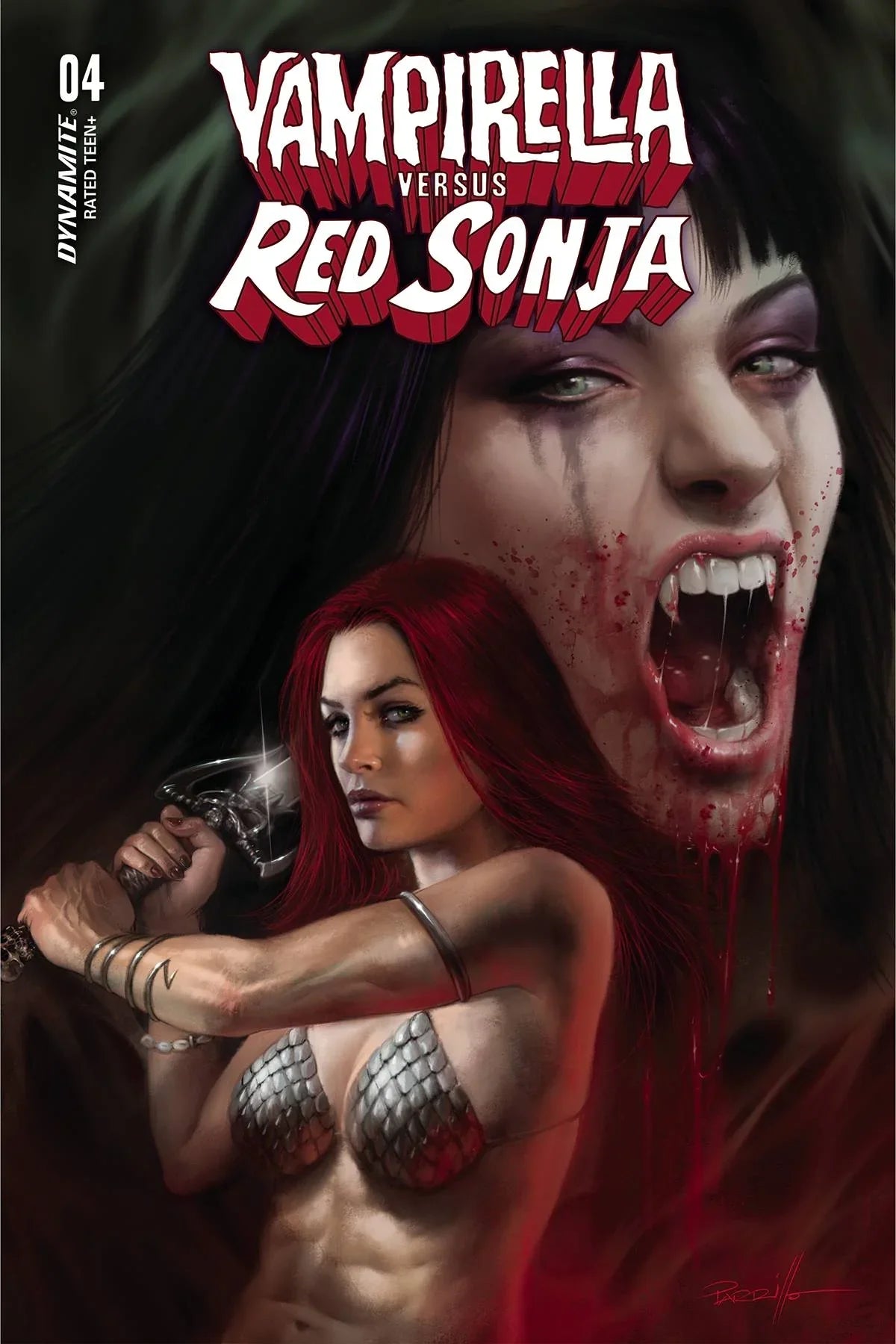 Vampirella Vs Red Sonja #4 Cvr A Parrillo (02/08/2023)