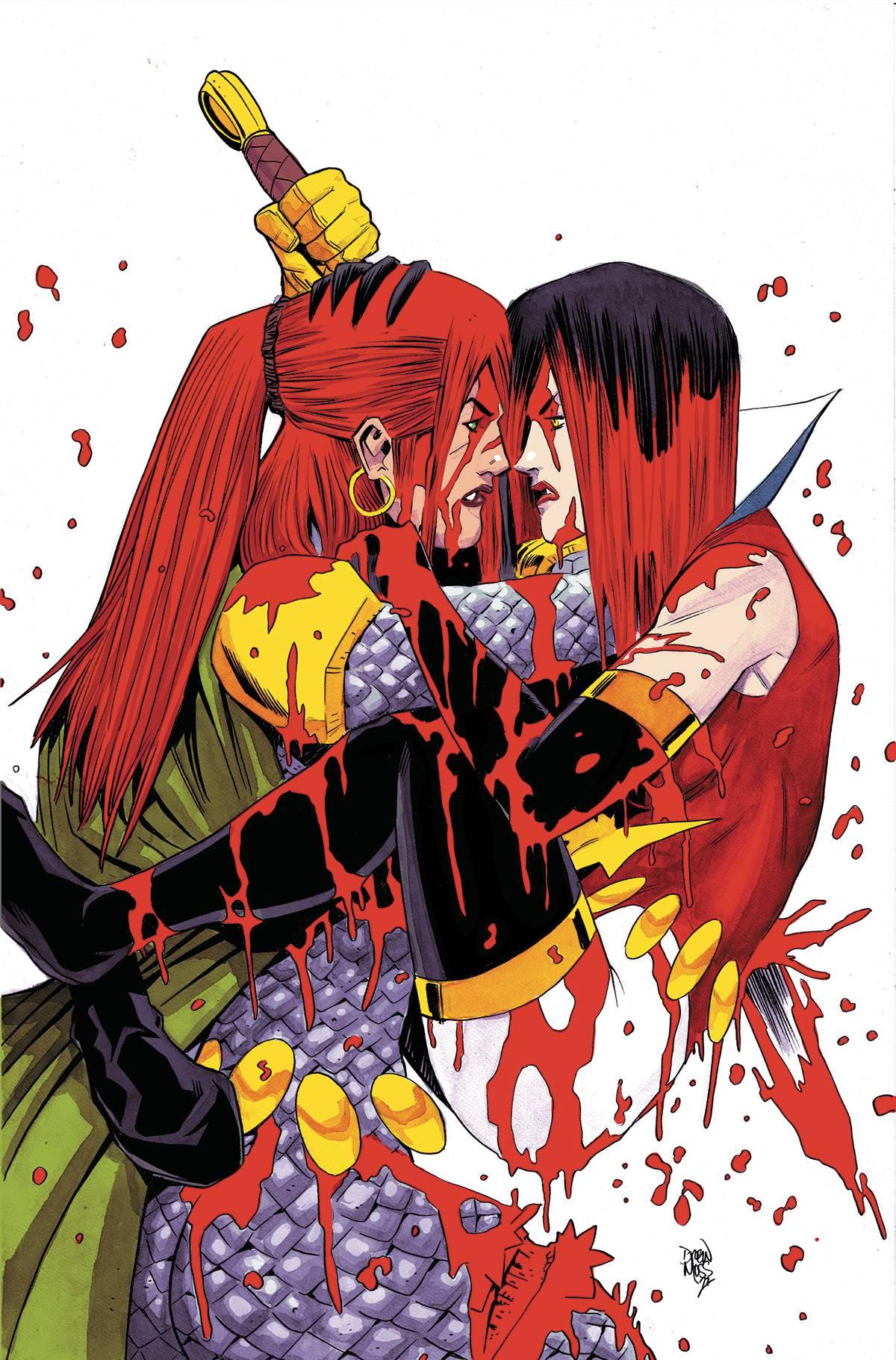Vampirella Vs Red Sonja #4 Cvr I 25 Copy Incv Moss Virgin (02/08/2023)
