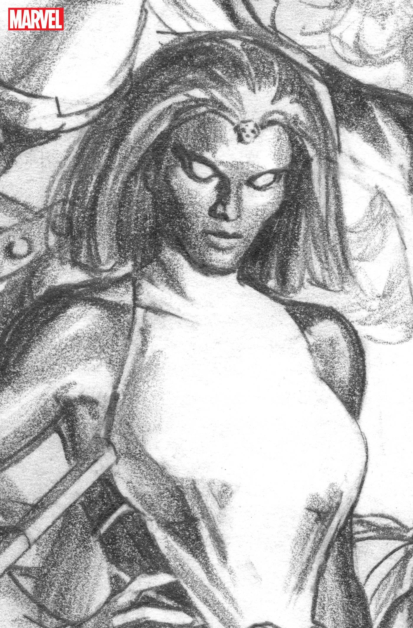 Rogue And Gambit #1 100 Copy Invc Ross Mystique Vir Sketch (3/1/2023)