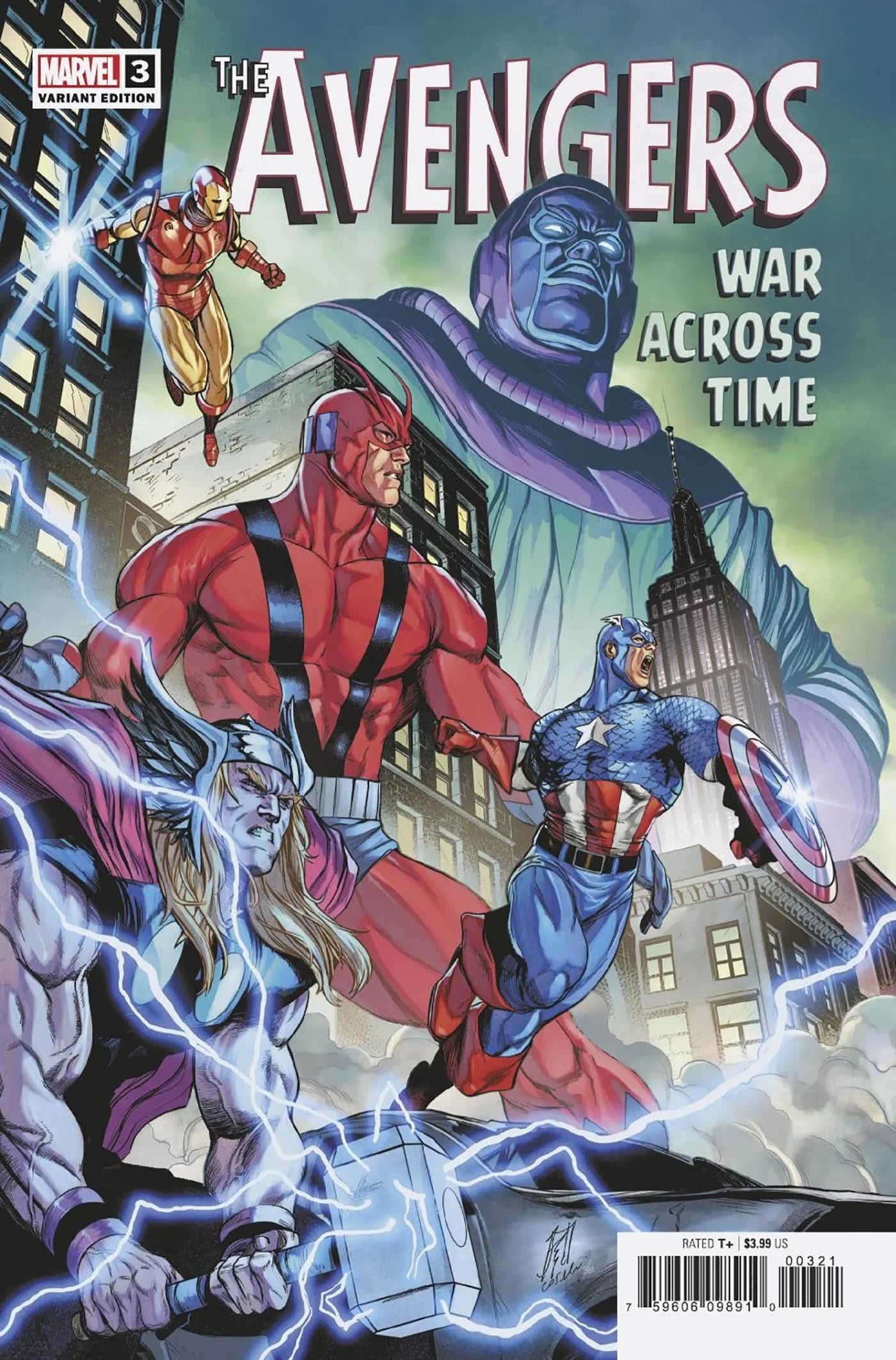 Avengers War Across Time #3 - Caselli Var (03/15/2023)