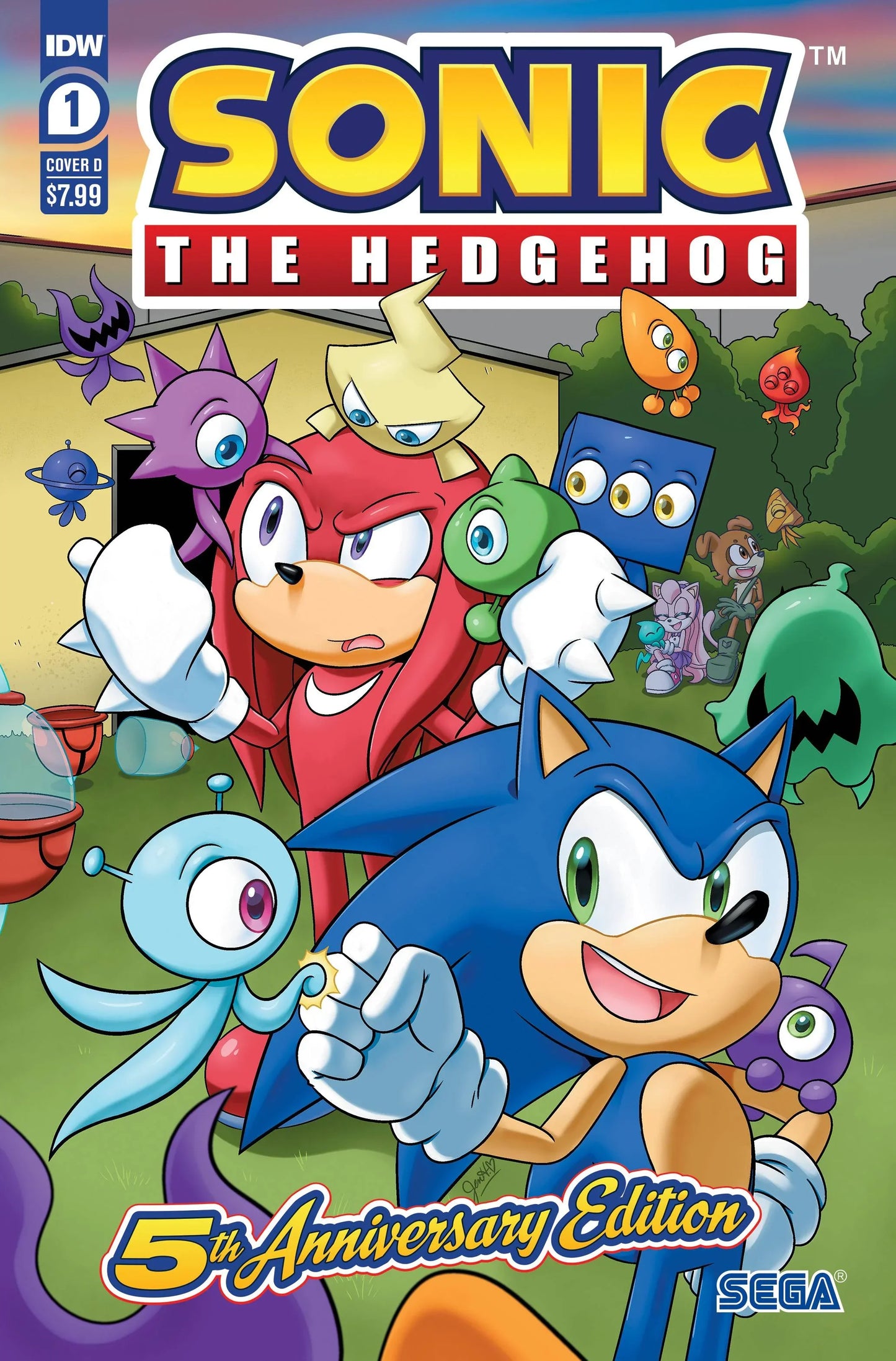 Sonic The Hedgehog #1 5Th Annv Ed Cvr D Hernandez (04/05/2023)