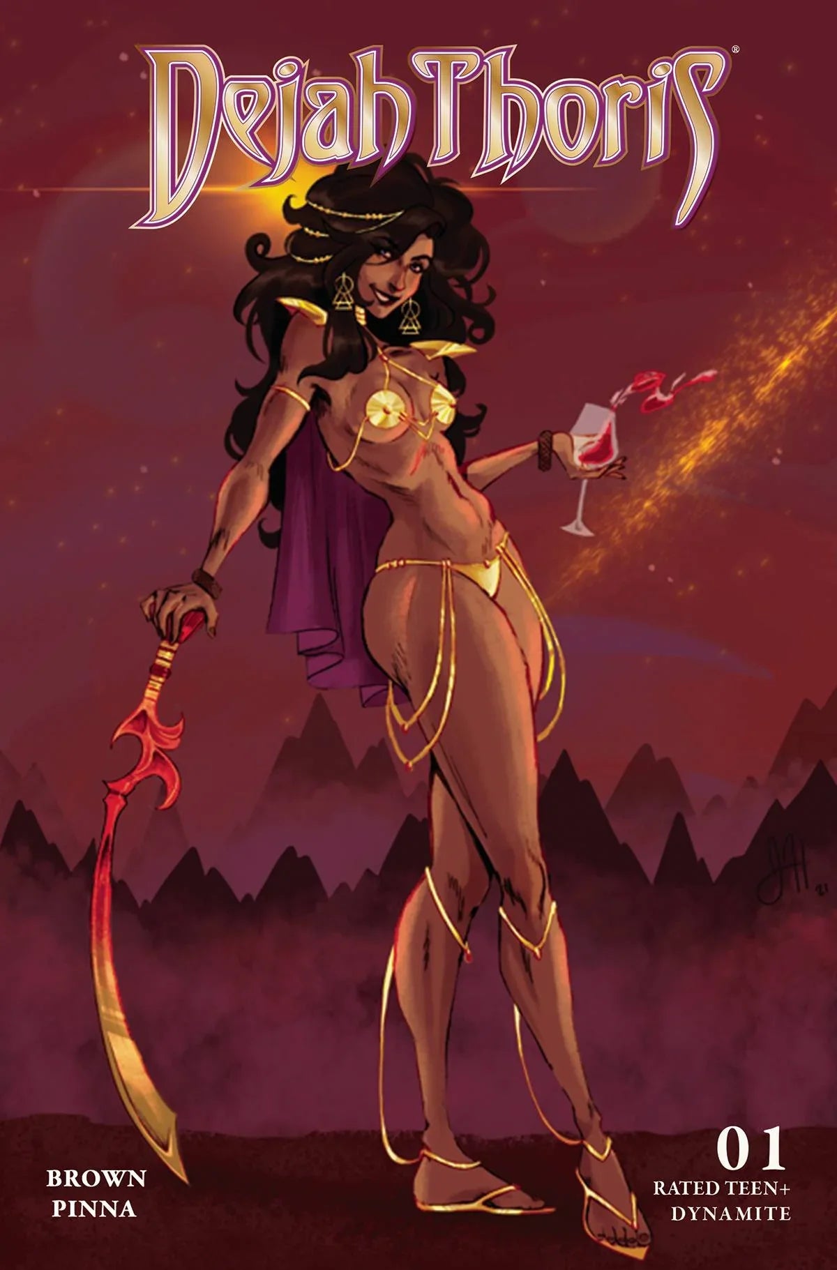 Dejah Thoris (2023) #1 Cvr G Hope (03/08/2023)