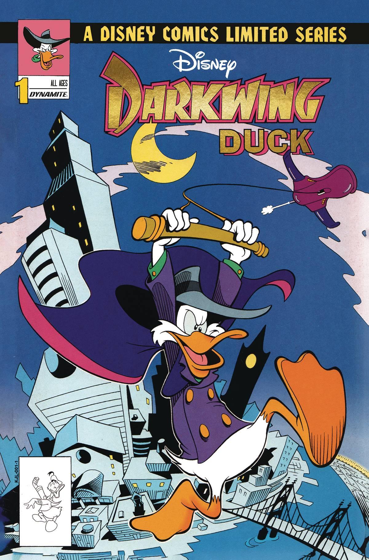Darkwing Duck #1 Cvr D Facsimile Gold Foil Logo (C: 0-1-2) (03/08/2023)